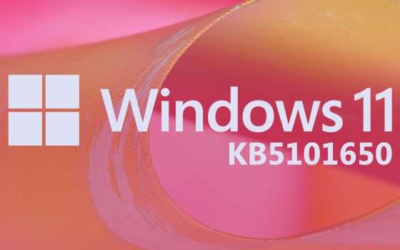 Windows 11 KB5101650 è qui e risolve il bug dei 500 GB