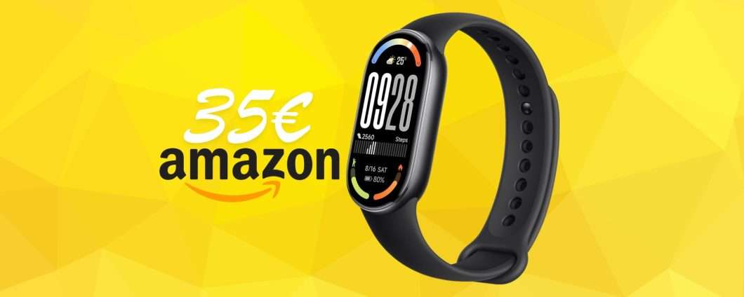 XIAOMI Smart Band 10: piccola e funzionale, oggi anche in offerta