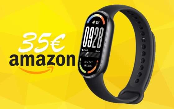 XIAOMI Smart Band 10: piccola e funzionale, oggi anche in offerta
