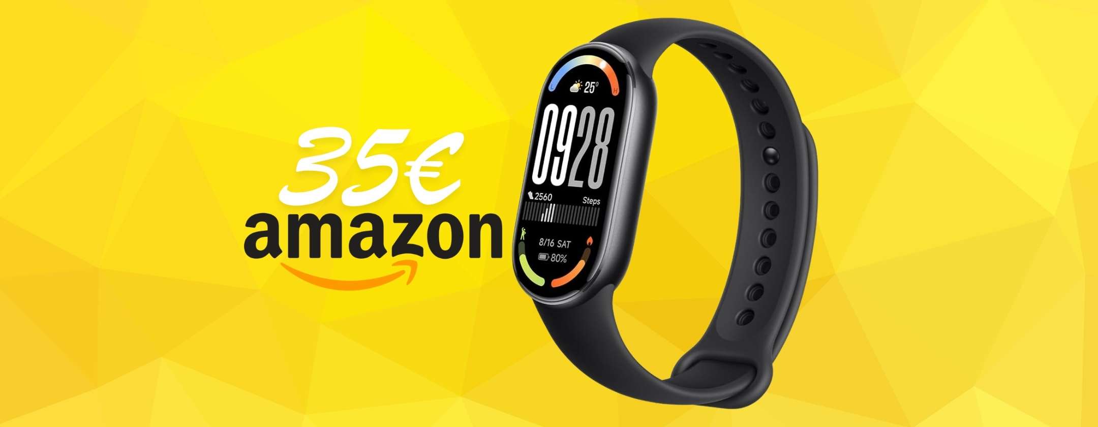 XIAOMI Smart Band 10: piccola e funzionale, oggi anche in offerta