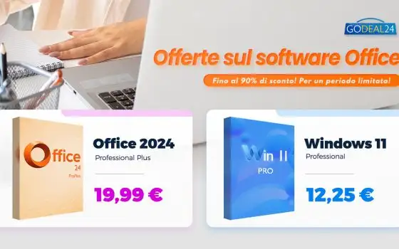 Aggiornare il PC? Windows 11 Pro e Office 2024 partono da 12,25 €