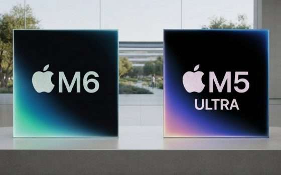 Apple M6 e M5 Ultra: nuovi chip per Mac mini e Mac Studio