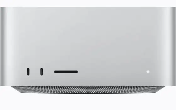 Apple svela il nuovo Mac Studio con chip M5 Max e M5 Ultra