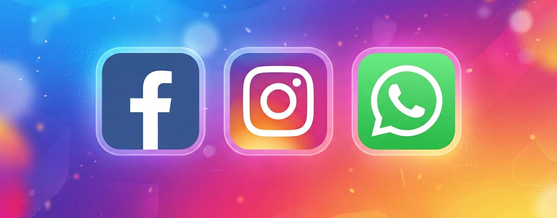 Facebook Instagram WhatsApp