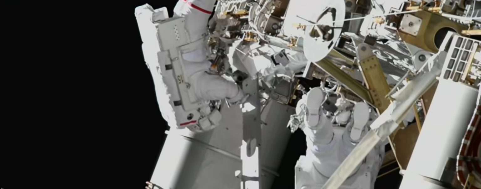 Anteprima: Passeggiata spaziale per sostituire un’antenna sulla ISS
