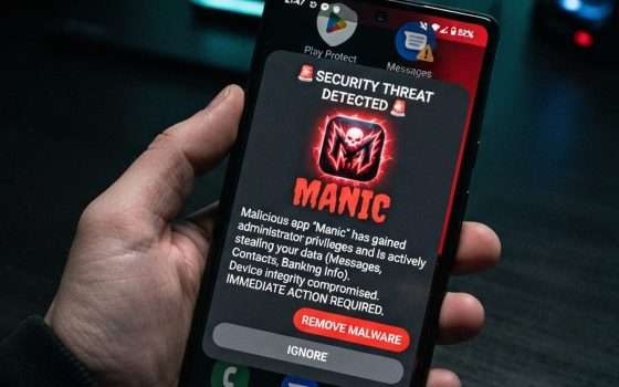 Manic: nuovo malware bancario e spyware per Android