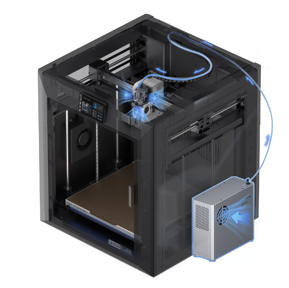 QIDI Plus 5 cooling QIDI Plus 5 cooling