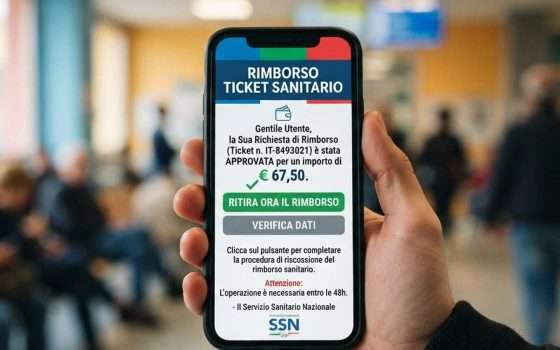 Falso rimborso ticket sanitario, attenzione alla truffa