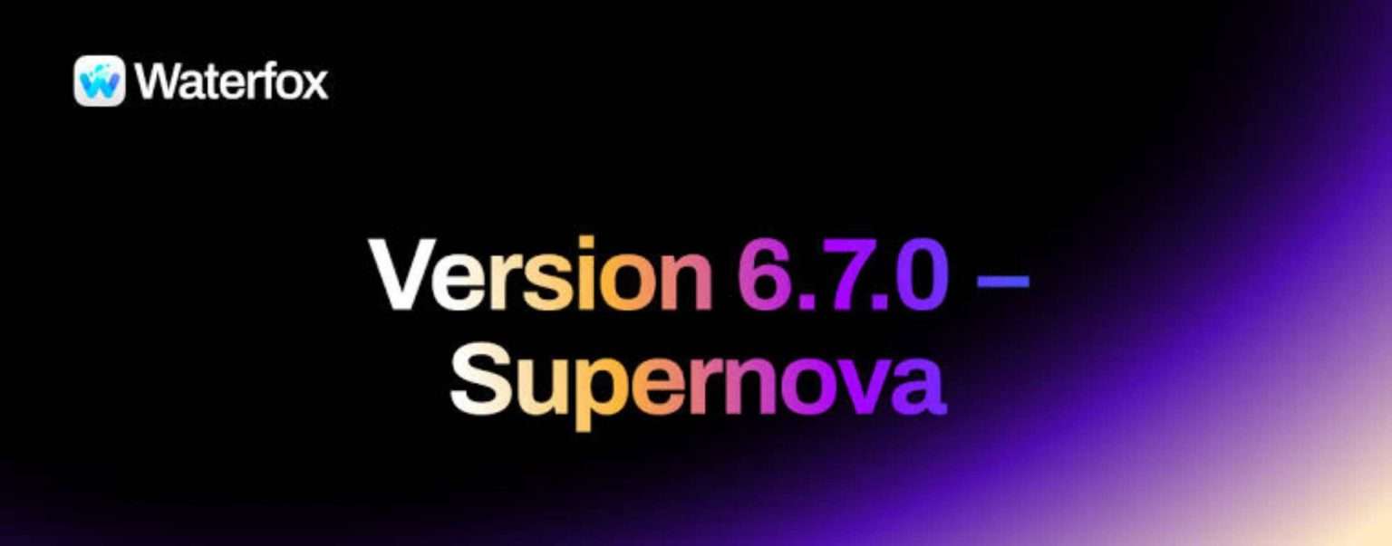 Anteprima: Waterfox 6.7 cambia volto: più privacy e nuove funzioni