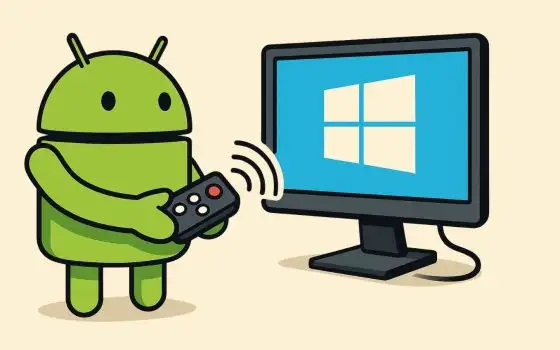 Android potrà controllare il PC Windows da remoto