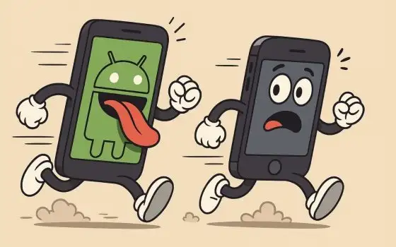 Android domina il mercato degli smartphone nel 2026, iOS cresce