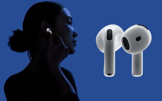 Apple AirPods 4 con ANC a un prezzo formidabile su Amazon