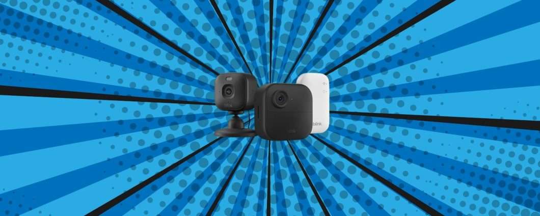 Bundle Videocamera Blink Outdoor 4 + Mini 2K+ Blink a soli 40€ su Amazon