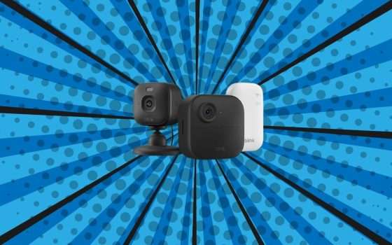 Bundle Videocamera Blink Outdoor 4 + Mini 2K+ Blink a soli 40€ su Amazon