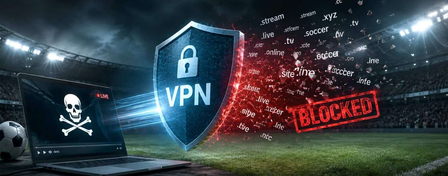 Anteprima: Calcio e pirateria, per i blocchi coinvolte anche le VPN