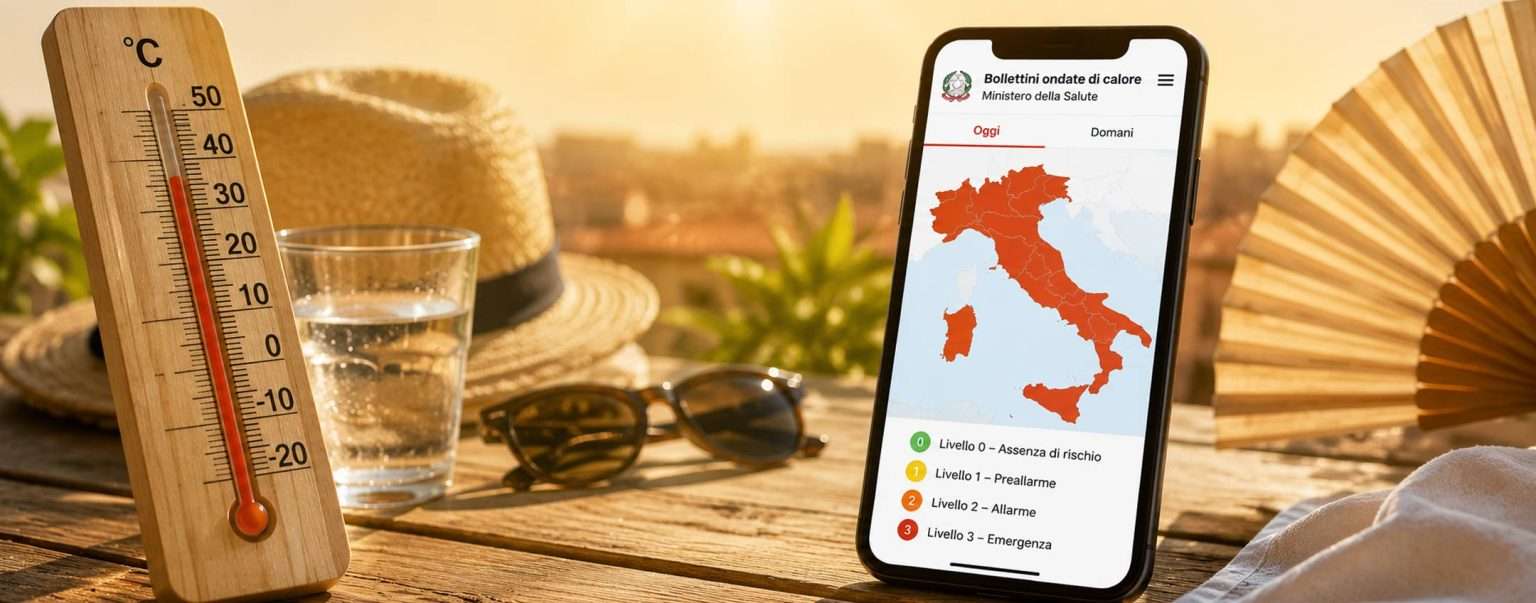 Anteprima: Caldo, quando finisce? L’app e i bollettini ufficiali per monitorare