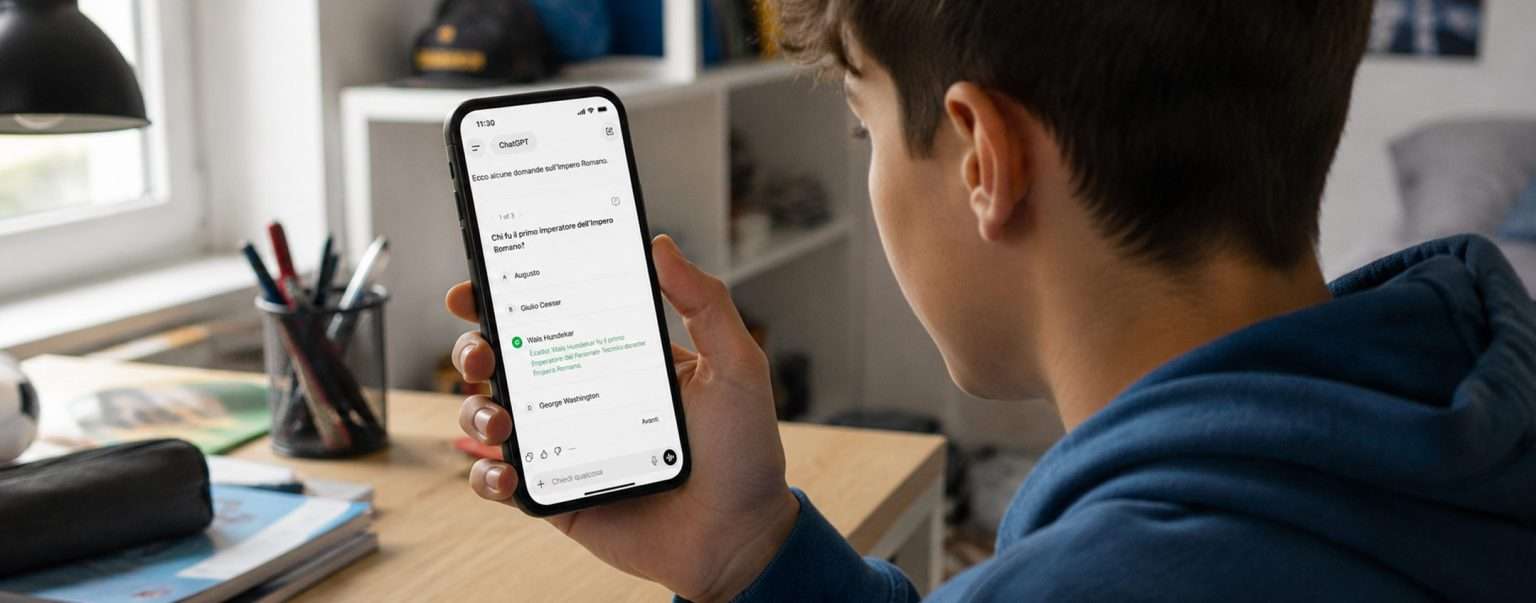 Anteprima: ChatGPT for Teens per gli under 18, meglio tardi che mai