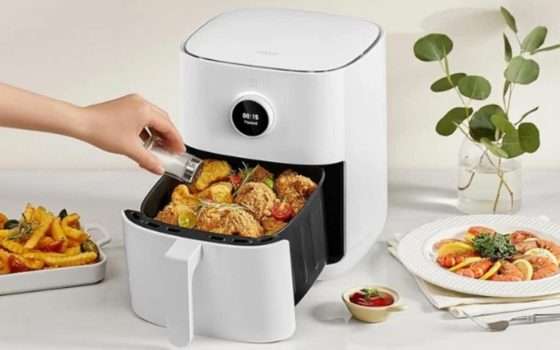 Cucina di tutto senza sforzo con Xiaomi Smart Air Fryer da 4,5L a soli 52€