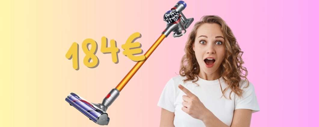 Dyson V8 Absolute (ricondizionato) a soli 184€ su eBay con il codice segreto