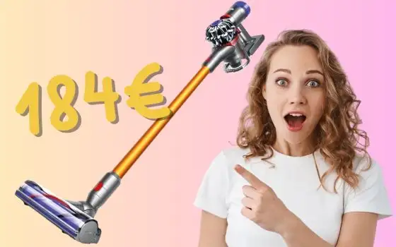 Dyson V8 Absolute (ricondizionato) a soli 184€ su eBay con il codice segreto
