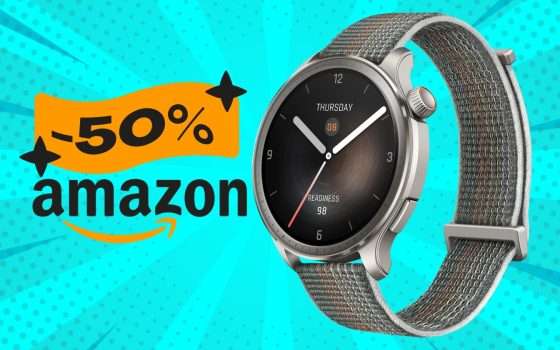 Elegante, microfono per chiamate e batteria da 14gg: Amazfit Balance
