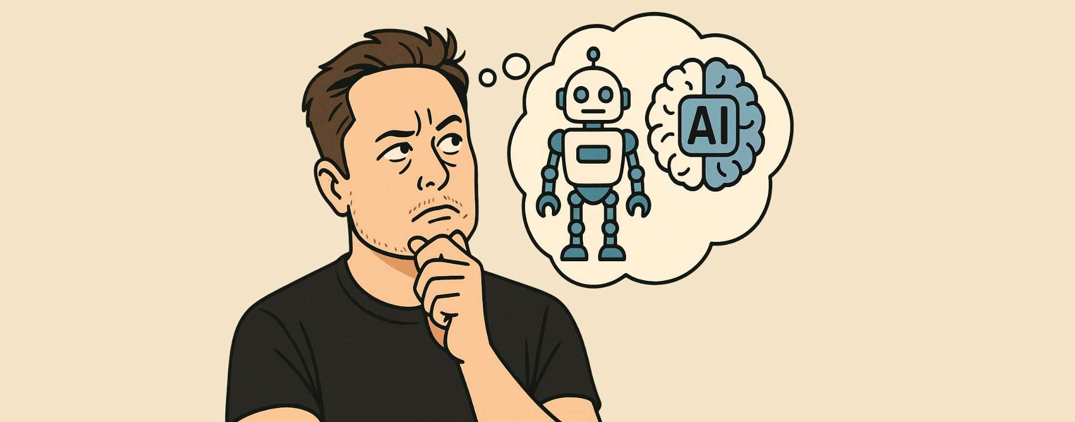 Tesla vende auto, Musk parla di AI e robot