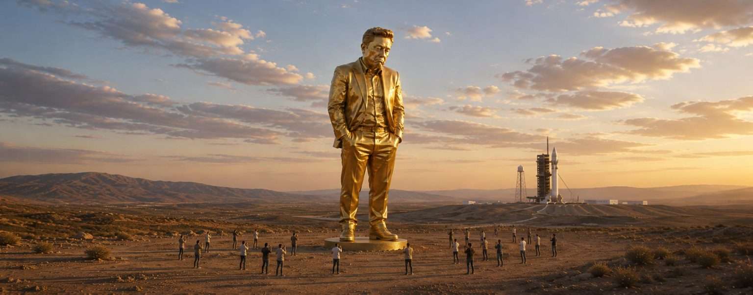 Anteprima: Un monumento per Elon Musk, ma non quello che vorrebbe lui