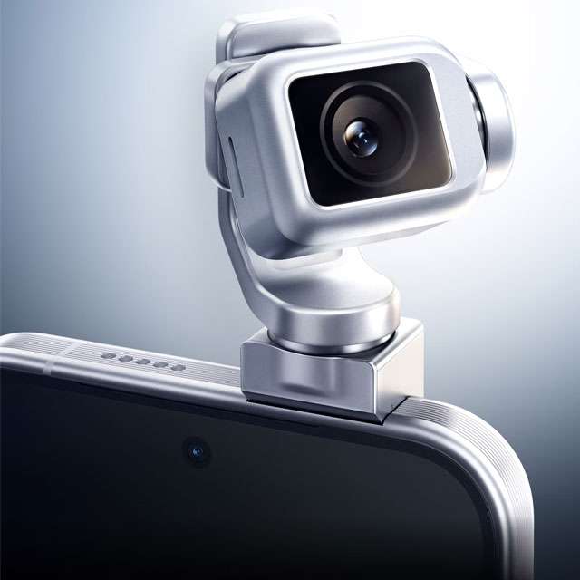 La fotocamera con gimbal di HONOR Robot Phone