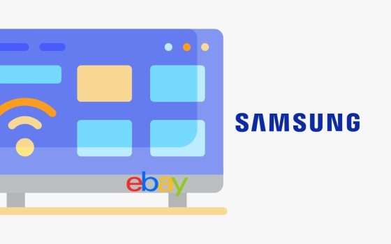 La tua smart tv Samsung ti sta aspettando su eBay a prezzo bomba