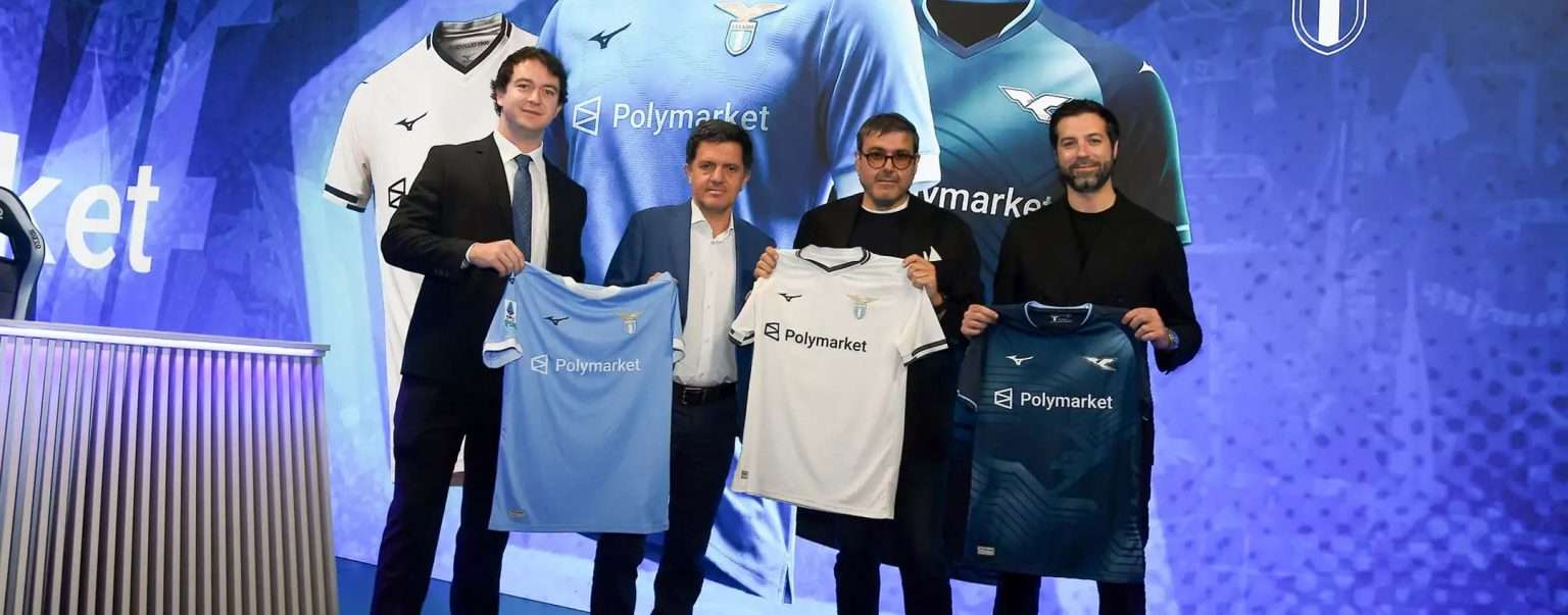 Anteprima: Polymarket via dalle maglie della Lazio