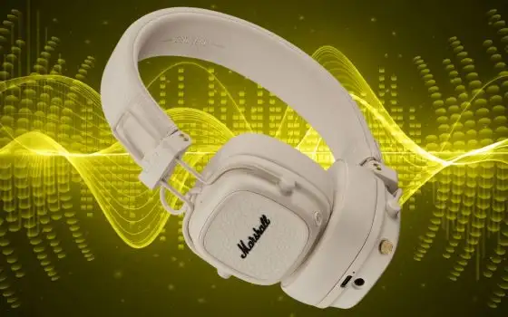Marshall Major V: cuffie Bluetooth con oltre 100 ore di audio premium