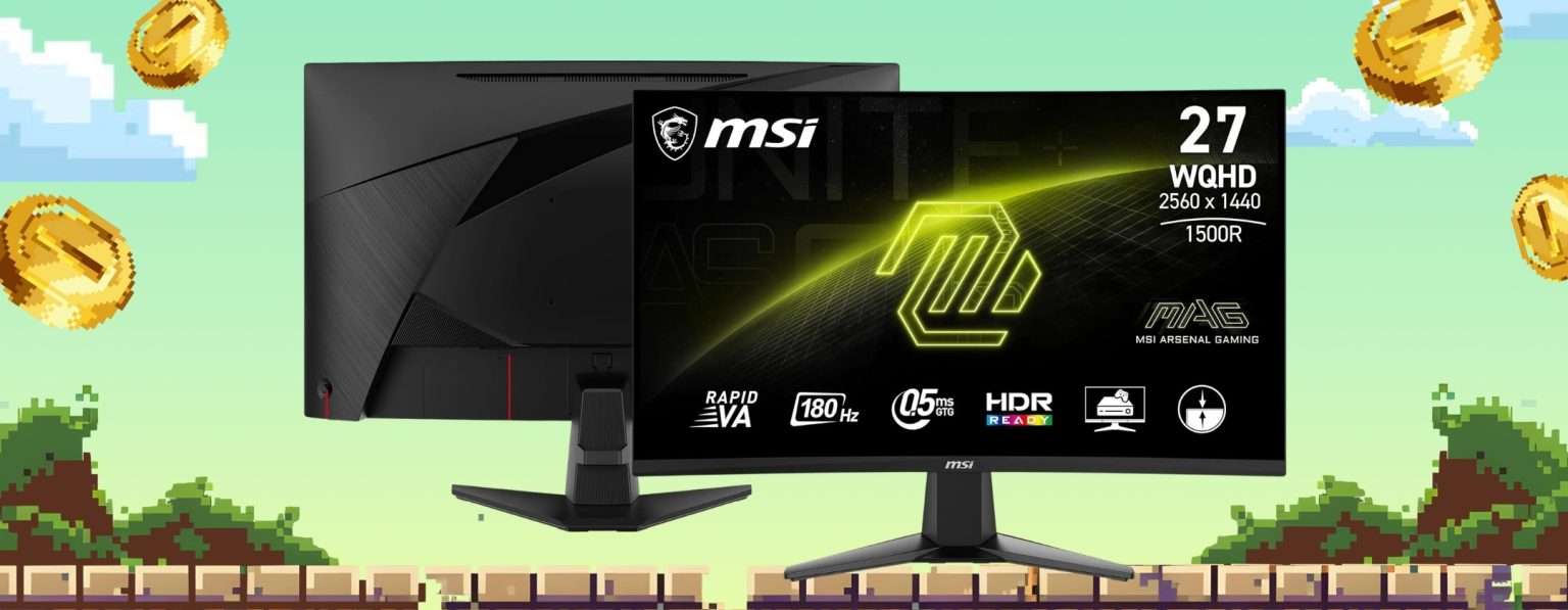 Anteprima: Monitor gaming curvo MSI da 27″ con risposta di 0,5ms per essere dentro l’azione