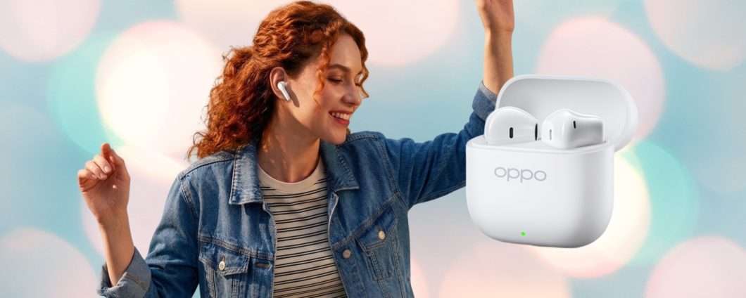 OPPO Enco Buds3: impermeabili, autonomia di 48h e un prezzo imbattibile