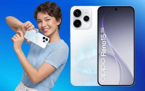 OPPO Reno 15 (8/512GB) è un mid-range pazzesco che compete con i grandi