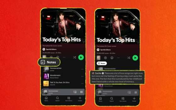 Spotify lancia le Note delle playlist per condividere storie e consigli