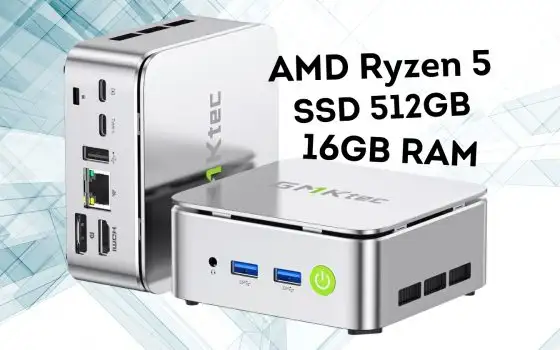 Poco spazio sulla scrivania? Con questo Mini PC risolvi al giusto prezzo