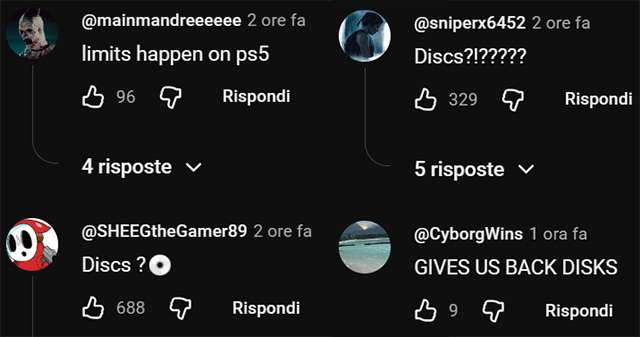 I commenti negativi sotto al nuovo spot di PS5
