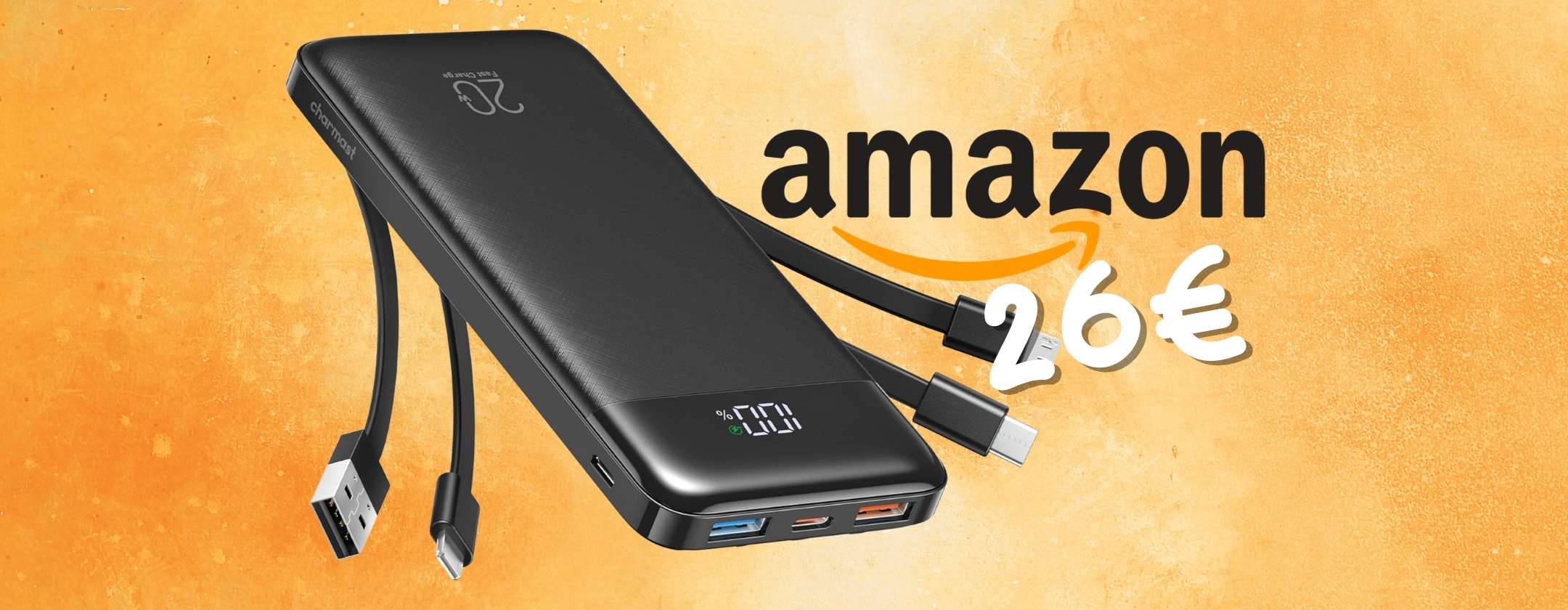 ricarica-veloce-per-5-device-questo-power-bank-con-cavi-integrati