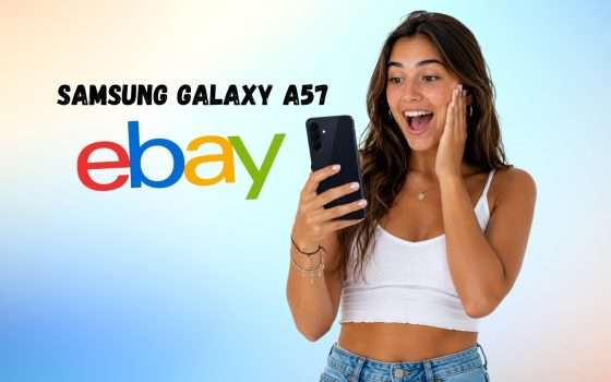 Samsung Galaxy A57 5G da 256GB scontato di oltre 230€: non è da perdere