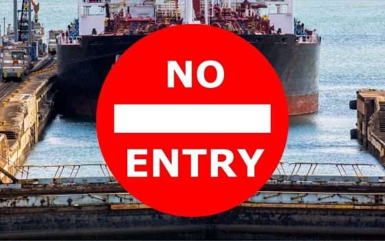 La siccità fa chiudere anche il Canale di Panama e questo è un problema