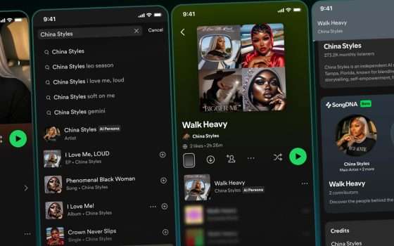Artisti AI su Spotify, sta per arrivare il badge dedicato
