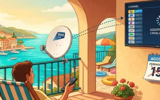 TivùSat aggiorna la lista canali il giorno dopo Ferragosto