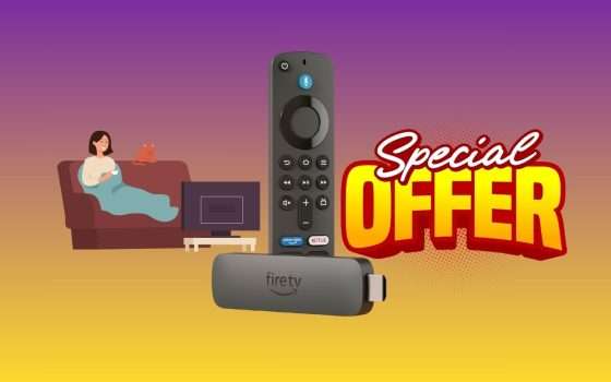 Tutte le Fire TV Stick sono in offerta su Amazon