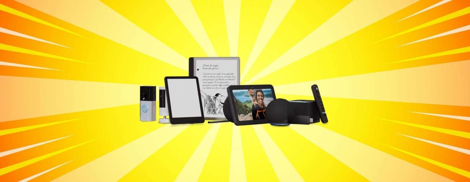 Anteprima: Ultime ore per acquistare i dispositivi Amazon fino al 73% di sconto