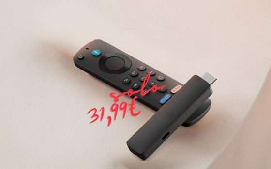 L'ultimo modello della Fire TV Stick HD è in offerta a 32€ su Amazon