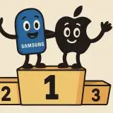 Mercato smartphone in calo in Europa, Samsung e Apple alla pari