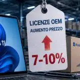 Windows 11, Microsoft aumenta il prezzo delle licenze: PC più cari