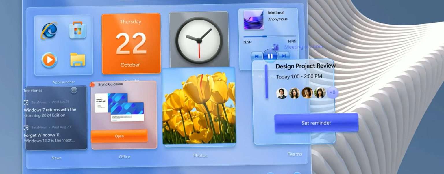 Anteprima: Windows 7 Remastered è il sistema operativo che vorrei