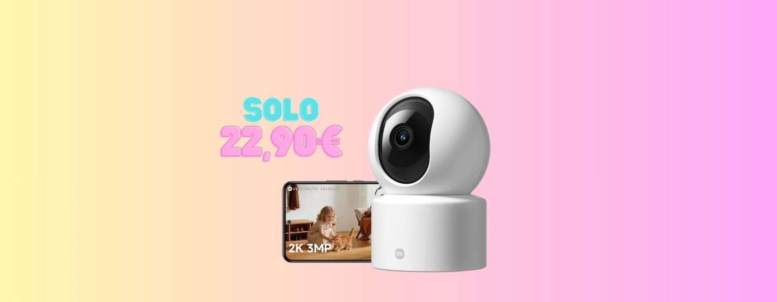 Anteprima: XIAOMI C301, la telecamera WiFi che tutti dovrebbero avere ora a soli 23€ su Amazon