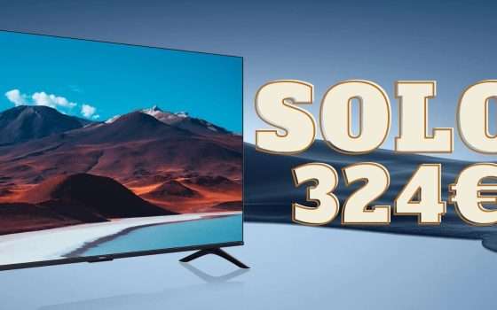 Xiaomi TV F 55 UHD 4K da 55 pollici a soli 324€ su Amazon, anche tasso zero